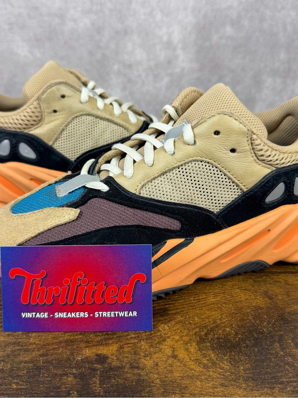 Adidas Yeezy Boost 700 Enflame Amber Size 5.5 GW0297 Men’s Shoes OG Rare Kanye